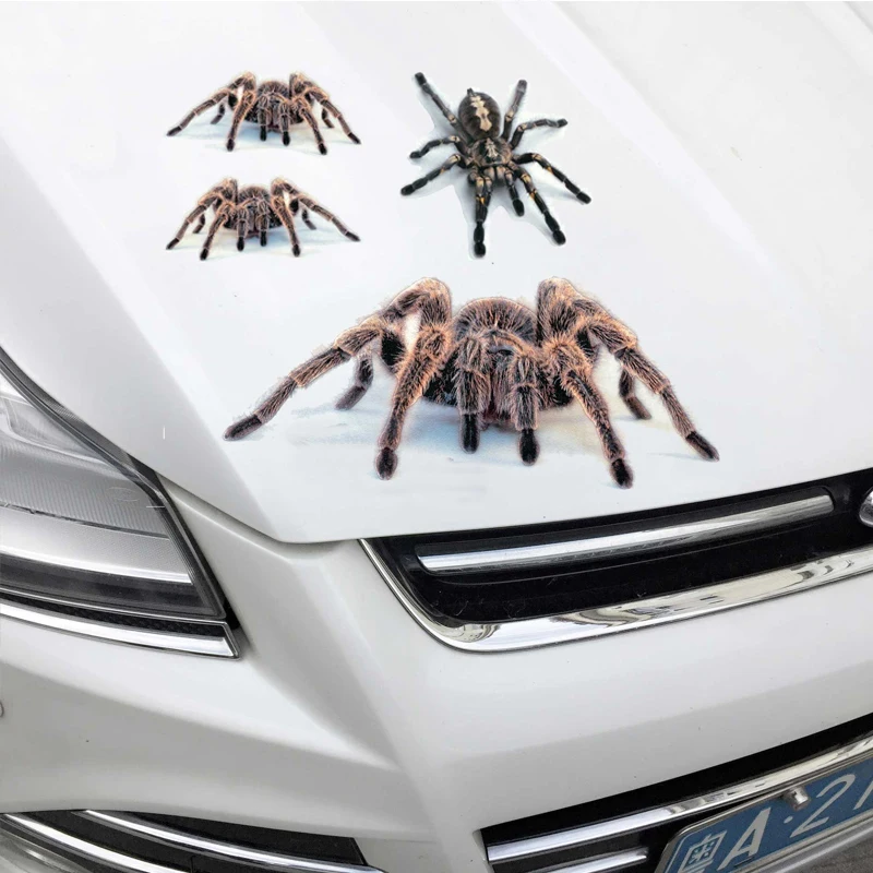 

3D Car Sticker Simulation Spider lizard Scorpions Animals Decal Stickers DIY Car Bumper Styling Stickers Motorcycle Accessories