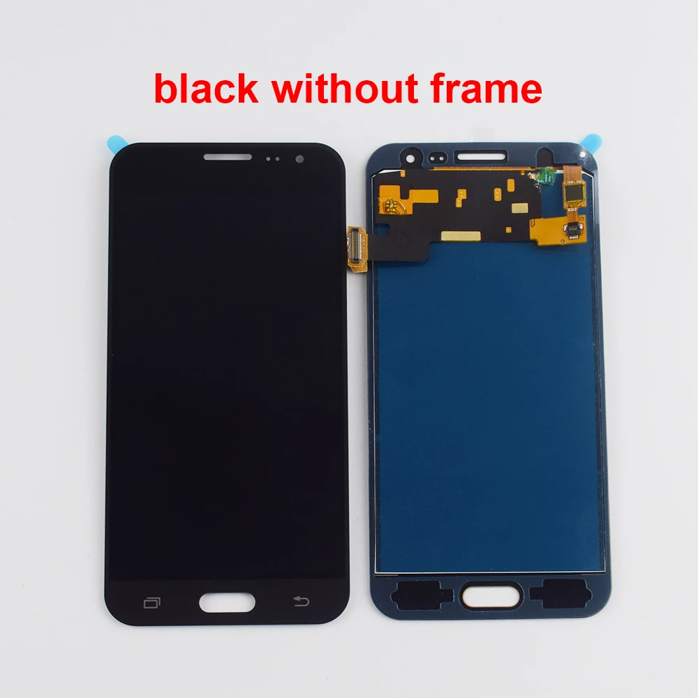 ЖК-дисплей для samsung Galaxy J3, ЖК-дисплей J320 J320F, сенсорный ЖК-экран в сборе с рамкой для J320M J320H, ЖК-экран - Цвет: black without frame