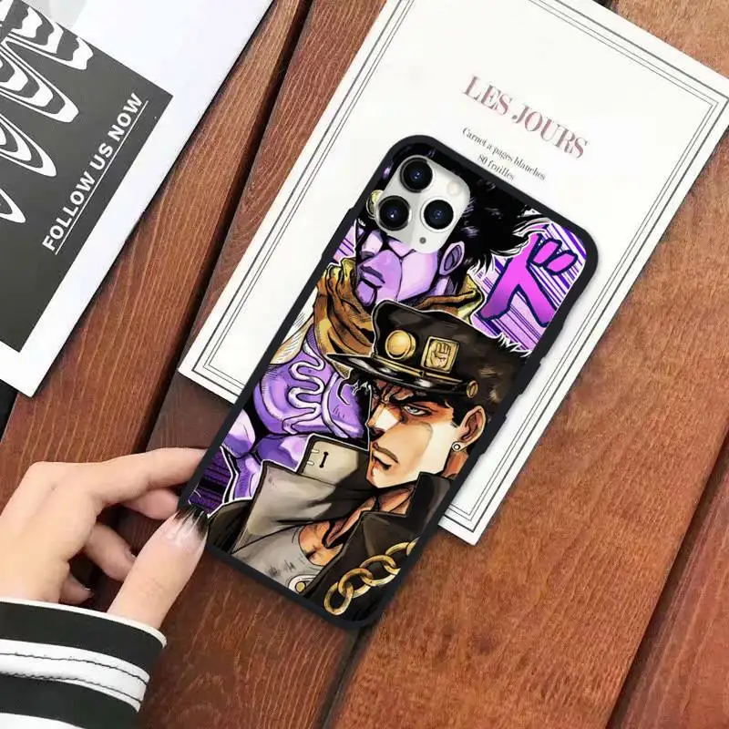 

JoJo Anime JoJo's Bizarre Adventure Phone Case for iPhone 11 12 pro XS MAX 8 7 6 6S Plus X 5S SE 2020 XR
