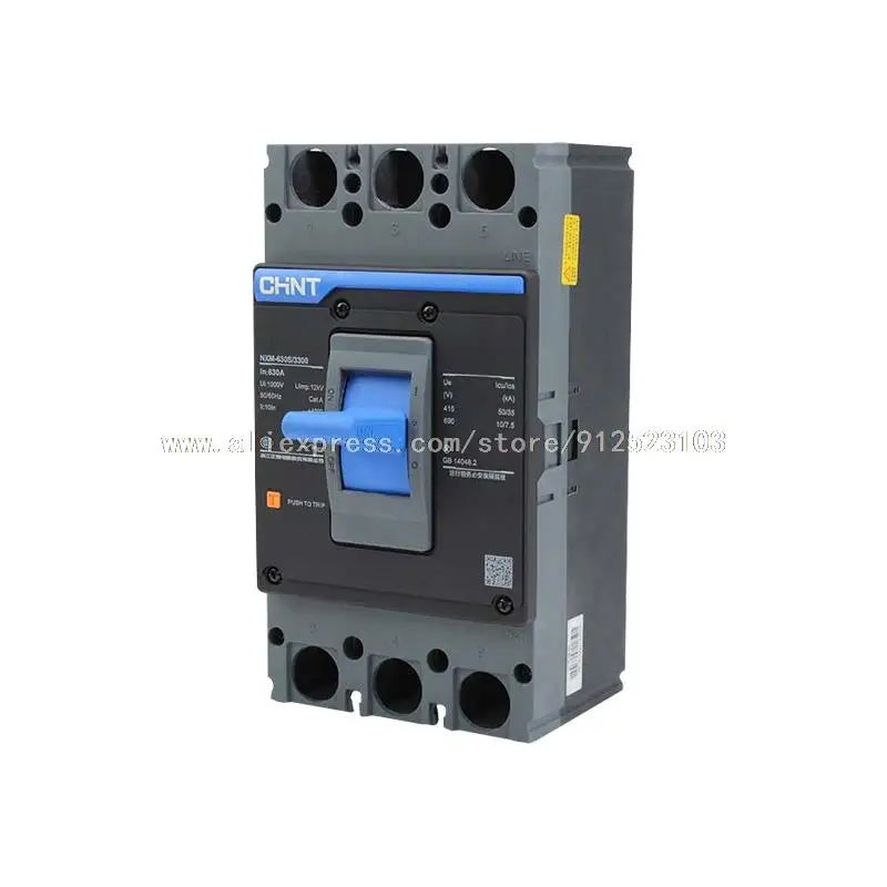 

Original CHNT 400A 500A 630A MCCB Molded Case Circuit Breaker Air Switch 3P 4P NM1 NXM NXM-400S/3300 CHINT NXM-500S/3300 CHINT