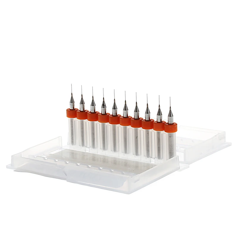 

Новинка, 10 шт., наконечник 0,3 мм, хвостовик 1/8 дюйма, спиральная канавка, карбид вольфрама, микро PCB Сверла