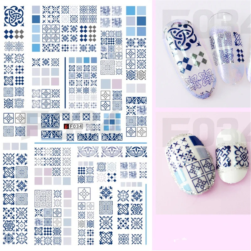 

2021 New 1Pcs Water Nail Decal and Sticker Flower Leaf Tree Green Simple DIY Summer Slider for Manicure Nail Art Watermark Tips