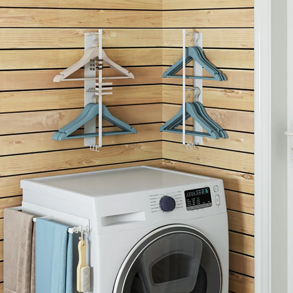 

Wall-Mounted Hanger Storage Bag For Household Items, No Drilling, No Damage To The Wall, Waterproof And Space Saving