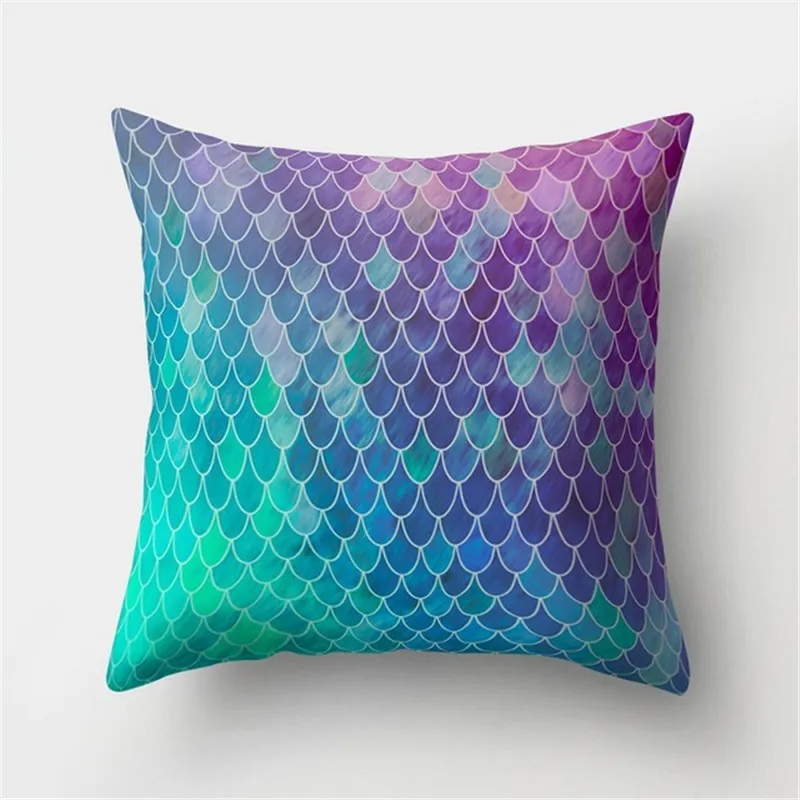 Рождественские мягкие наволочки Русалка скумбрия наволочка для подушки спальни