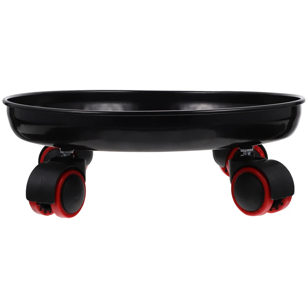 

Movable Flower Pot Rack Potted Plants Stand Metal Flower Pot Holder with Wheels