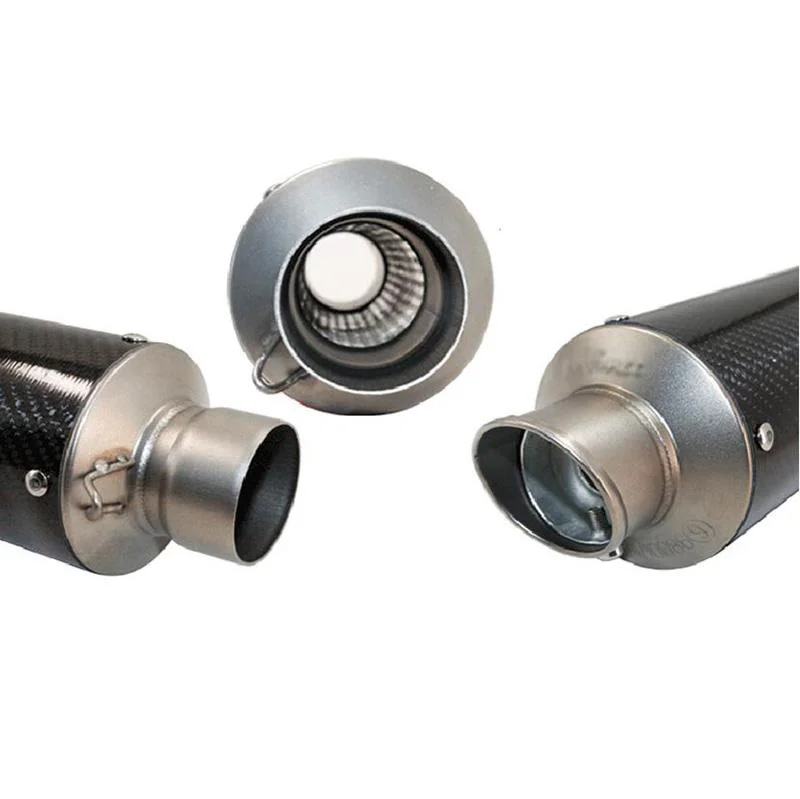 Выхлопная труба TKOSM универсальный глушитель из углеродного волокна для