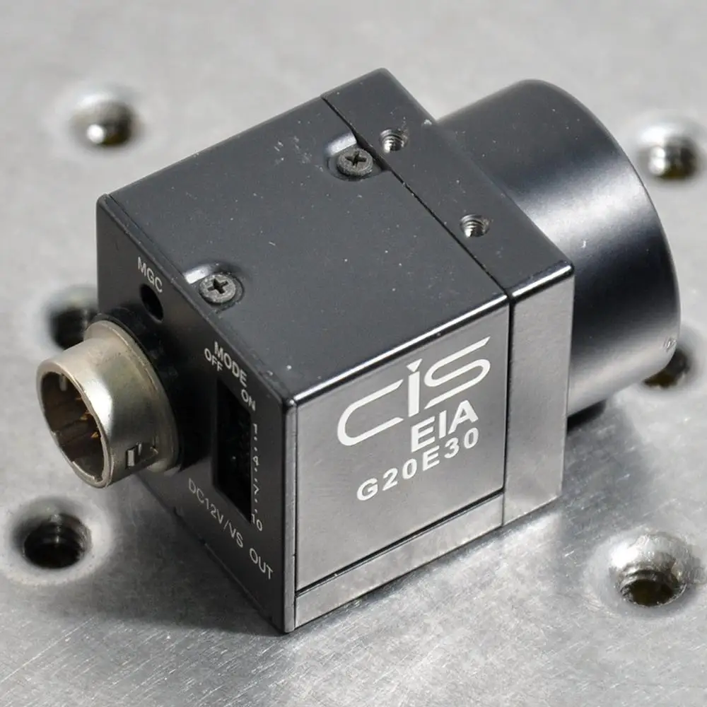 

CIS EIA G20E30 industrial camera CCD 12VDC 1.8W vision system