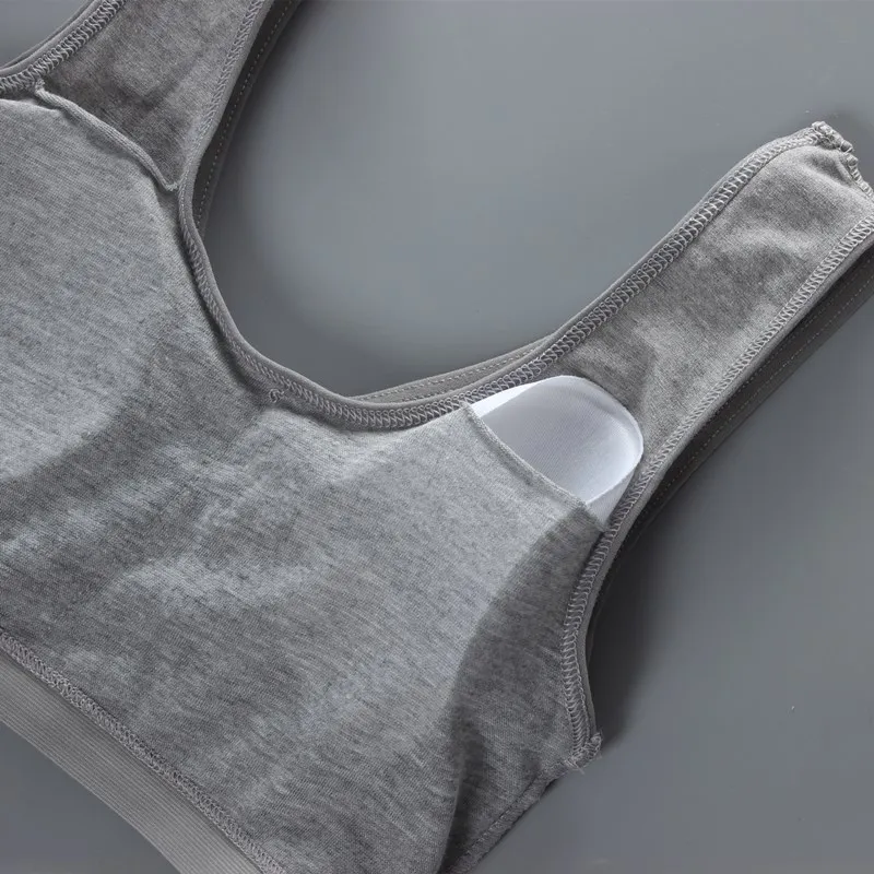 Бюстгальтер для девочек развивающий жилет хлопковый U Широкополосный женский