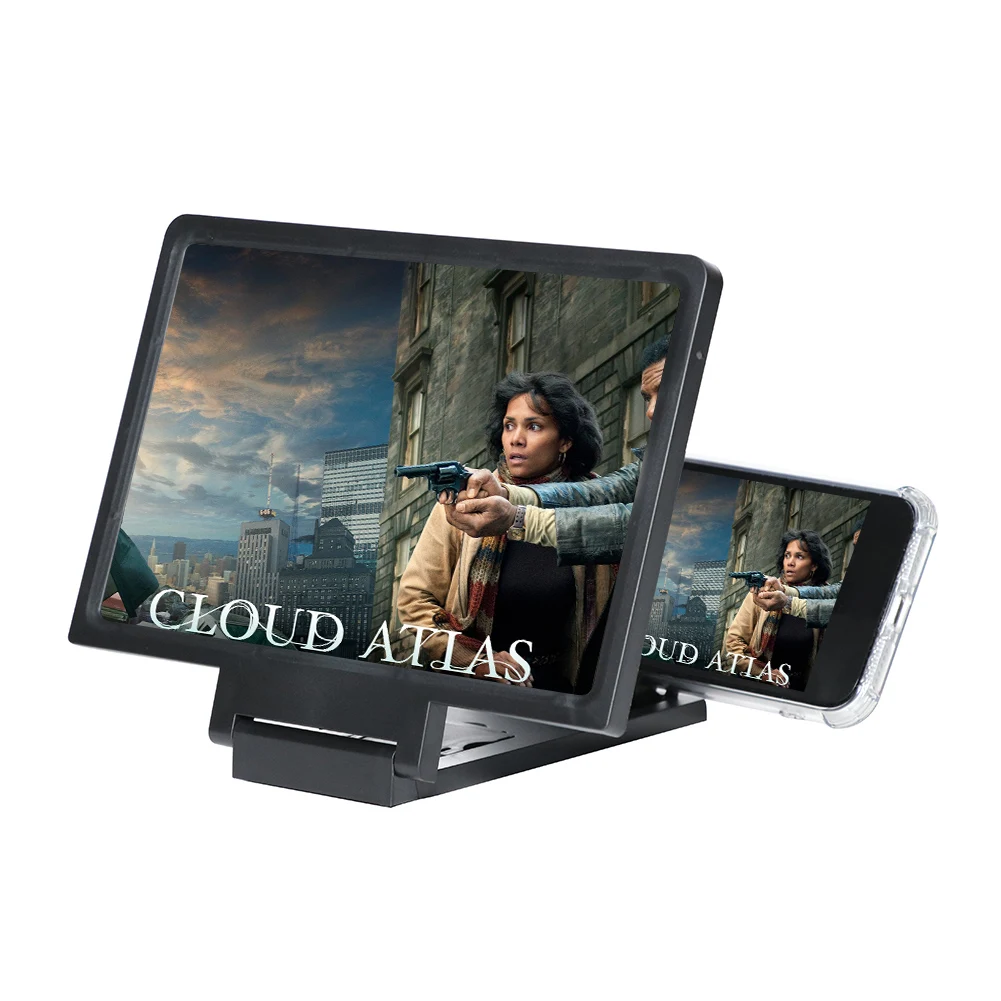 Усилитель экрана телефона 3D видео HD Powstro мобильный телефон увеличительное стекло