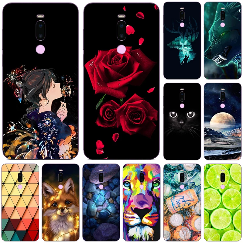 Модный чехол с принтом для Meizu 16 Pro Plus Meizu16th 16th 16S крутой Мягкий силиконовый