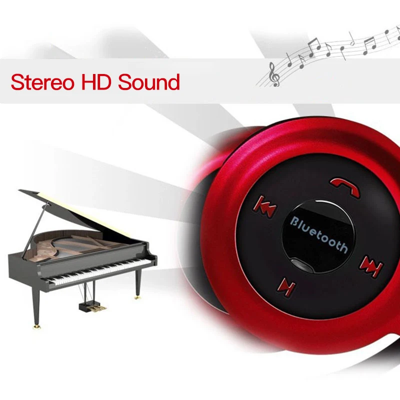 Беспроводные Bluetooth наушники с микрофоном крючком стерео спортивные