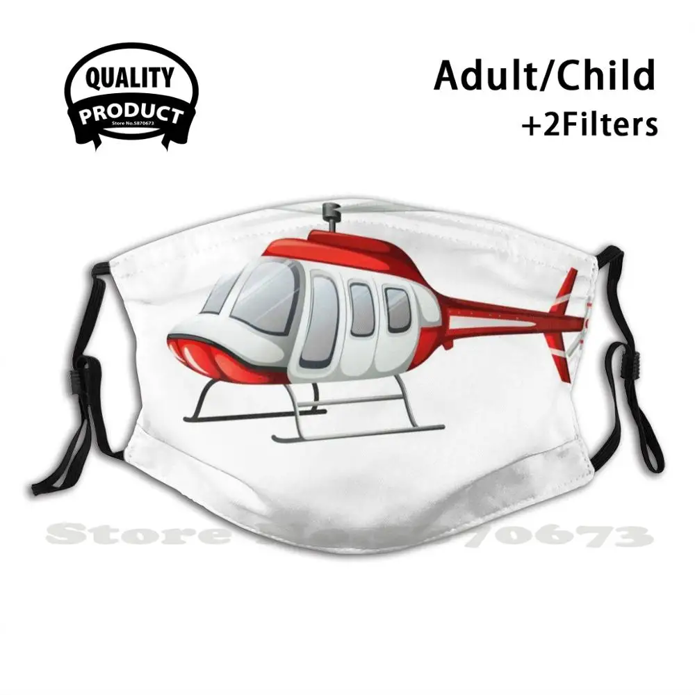 

I'D Rather Be Flying - Helicopter Pilot & Aviator Fashion Protective Masks Flying Helicopter Airplane Aviator Flight Aeroplanes