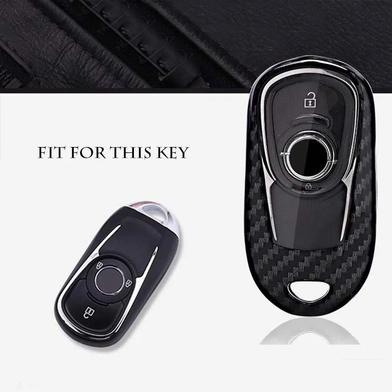 Чехол для ключей из углеродного волокна Opel Astra Buick Encore Envision New Lacrosse | Автомобили и