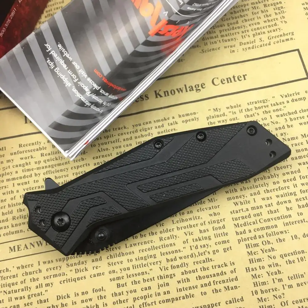 Складной нож Kershaw 7CR13MOV лезвие G10 Карманный открытый кемпинг охотничий