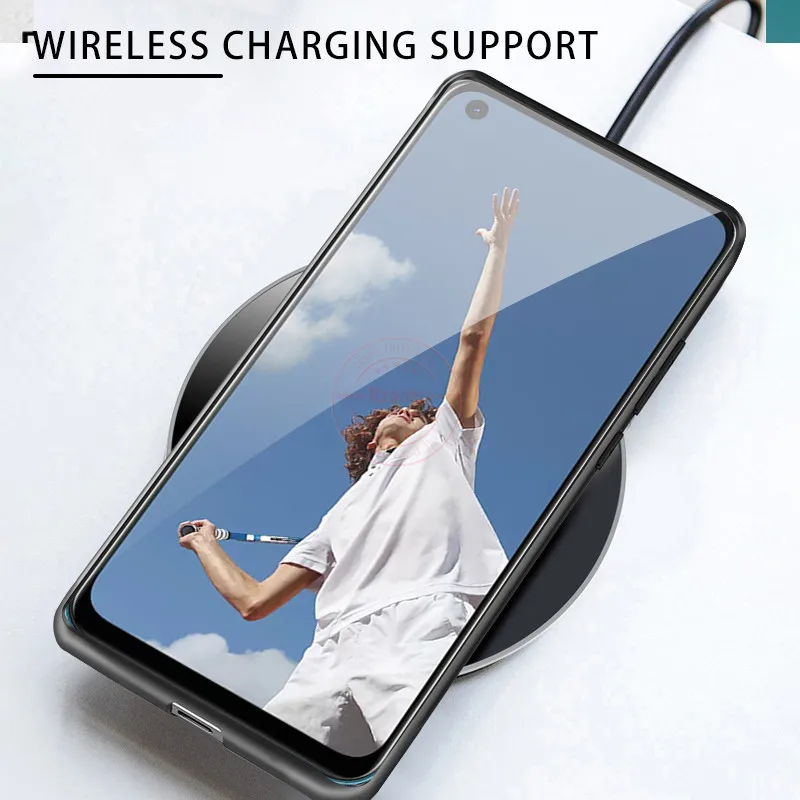 

Rzants For OPPO A92 A72 A52 Hard Case Starshine Through black Silica Gel Matte Anti-fingerprint Slim Thin Cover Phone Casing