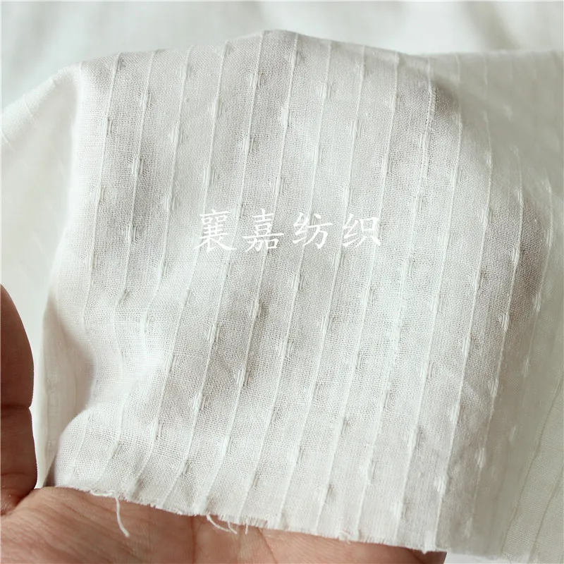 

Pure Cotton Jacquard Fabric Rural Small Fresh Women's Clothing Children's Fabric