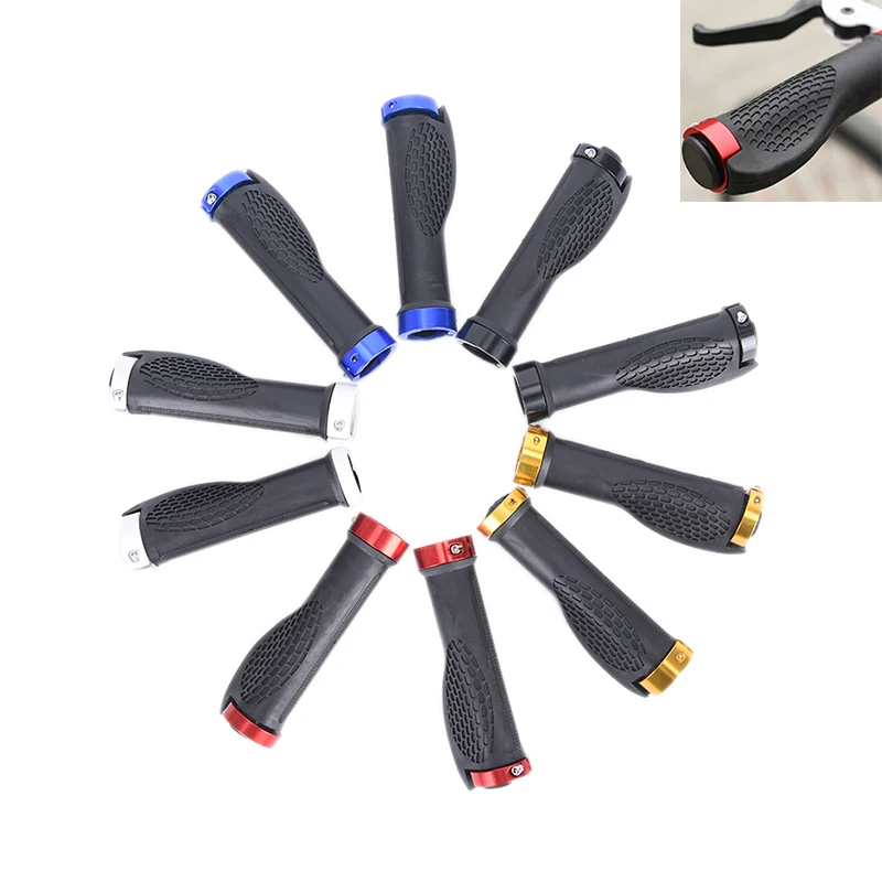 

1 пара ручек на руль для горного велосипеда, эргономичные резиновые ручки для велосипеда, ручки для езды на велосипеде