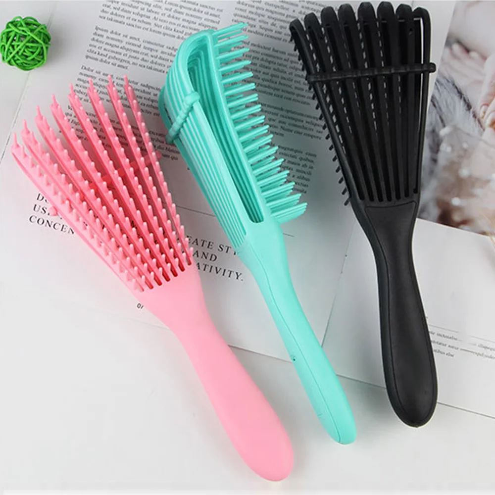 Щетка для волос Массажная расческа головы Расческа расчесывания вьющихся