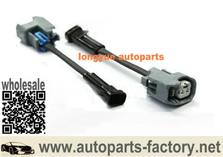 Longyue 10 шт. GM female ev14/ev6 к male delphi MFP топливные инжекторы Соединительный адаптер|Цоколи