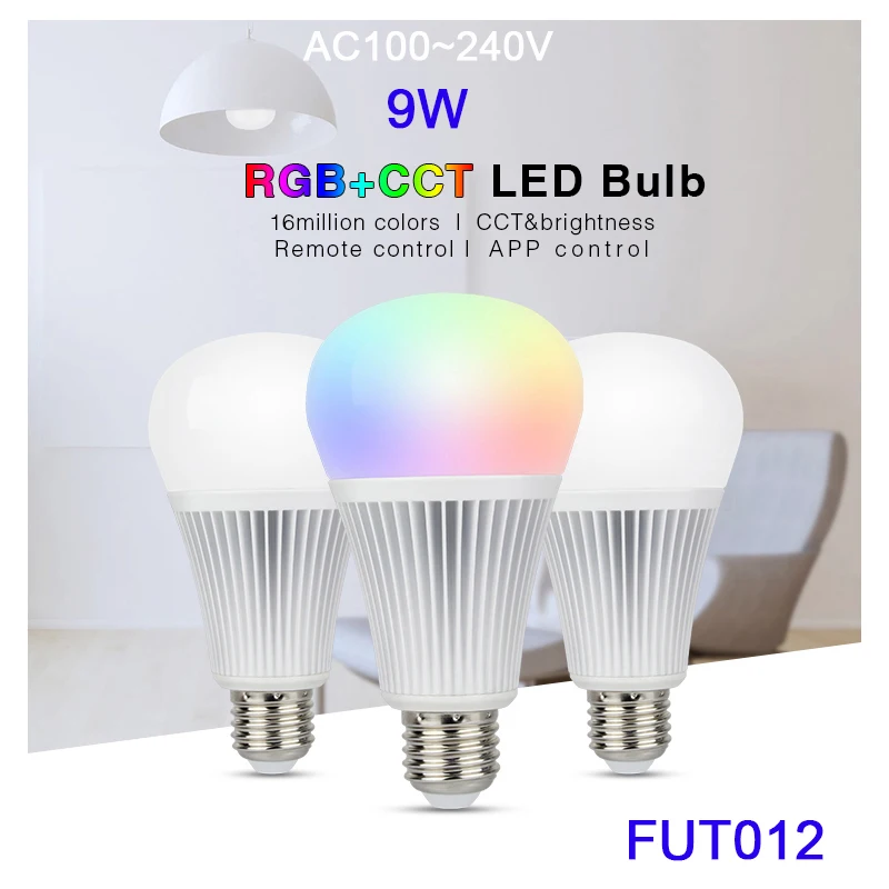 Светодиодная лампа FUT103/FUT104/FUT013/FUT014/FUT012/FUT105 Miboxer 4 Вт 5 6 8 9 12 E14 GU10 MR16 E27 RGB