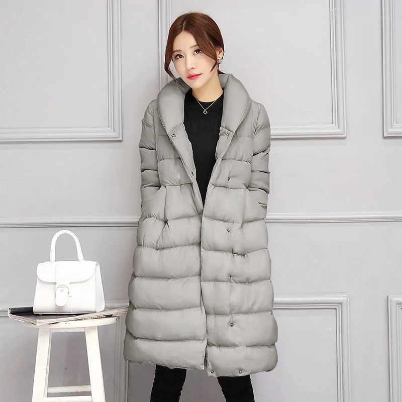 Зимняя длинная парка для матерей пальто беременных женщин зимняя теплая пуховая