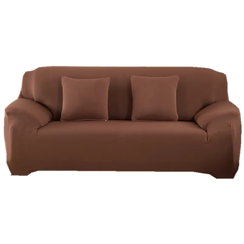 Серый цвет плотная обёрточная Крышка для дивана эластичная должна иметь 2 шт.