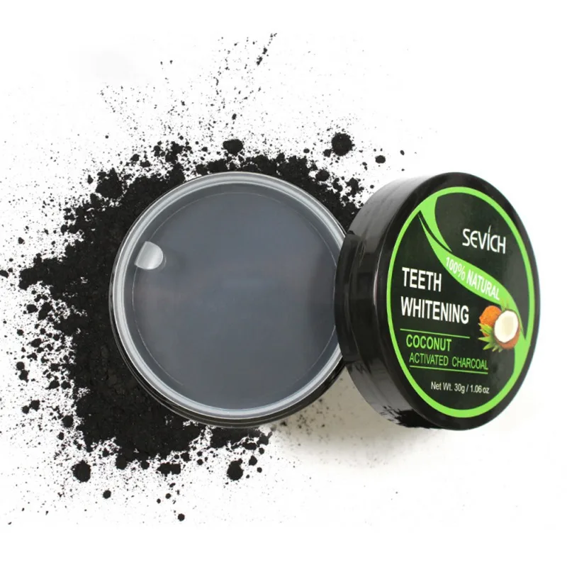 

30g Natural Charcoal Coconut Powder Teeth Whitening Activated Powder Get Rid Of Tooth Yellow Stain Bad Breath Tooth Whitening S1