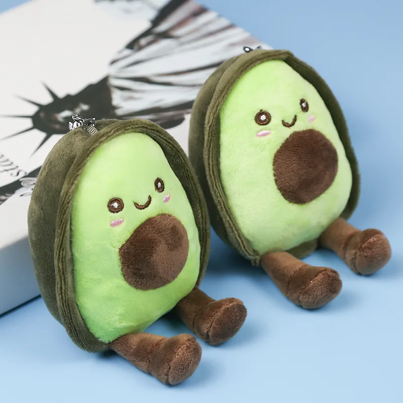 15 см авокадо брелок фрукты чучела плюшевая игрушка заполненная кукла подушка