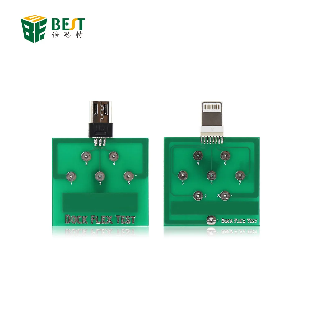 Зарядная док станция для телефона гибкая тестовая плата 5 Pin iPhone 7 7plus 6 6s Plus Micro USB
