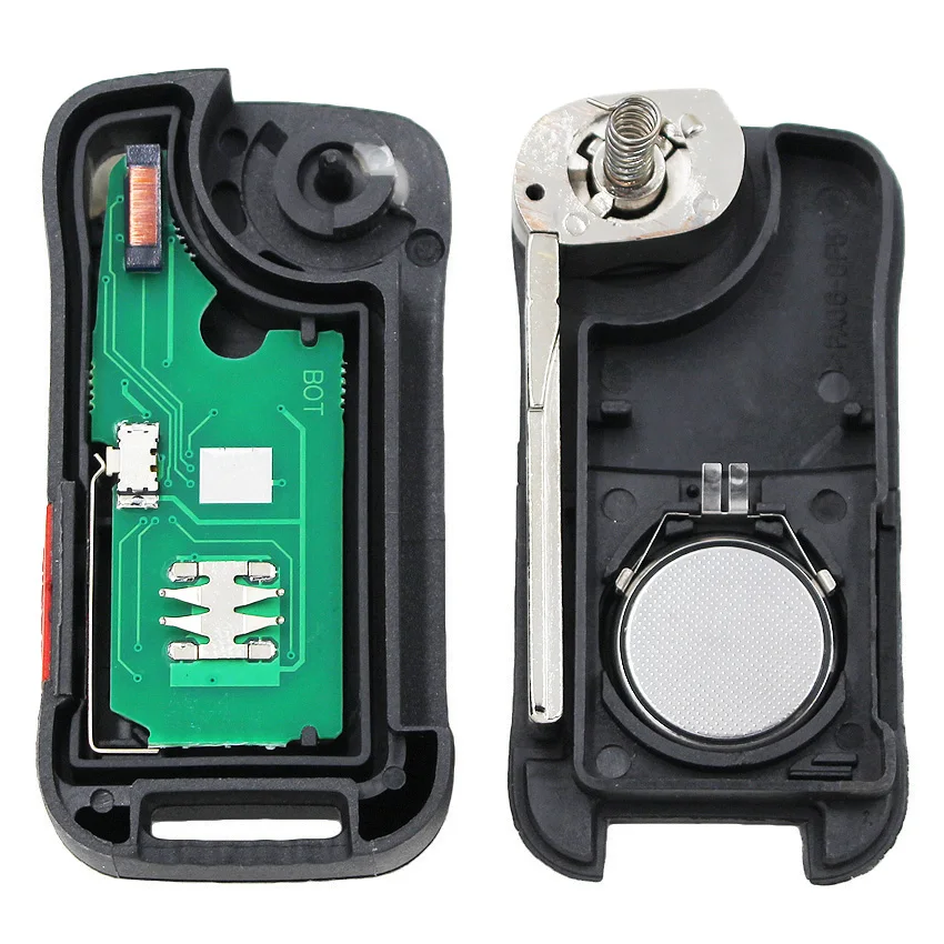 Пульт дистанционного управления 315 МГц/433 МГц 2 кнопки 3 4 чип для Porsche Cayenne 2004 2005 2006