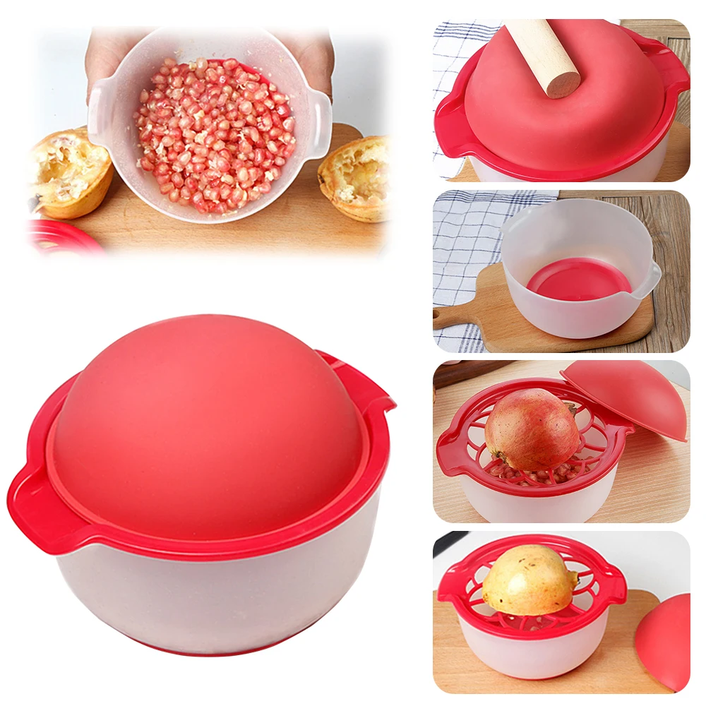Лидер продаж силиконовая гранатовая Овощечистка чашка для дома в форме