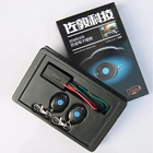 3-5 м БЕСКЛЮЧЕВОЙ вход автоматический датчик встроенный блокировочный инвертор Автомобильная сигнализация Автоматическое включениевыключение с 2 пультами дистанционного управления для BMW, Benz,VW,