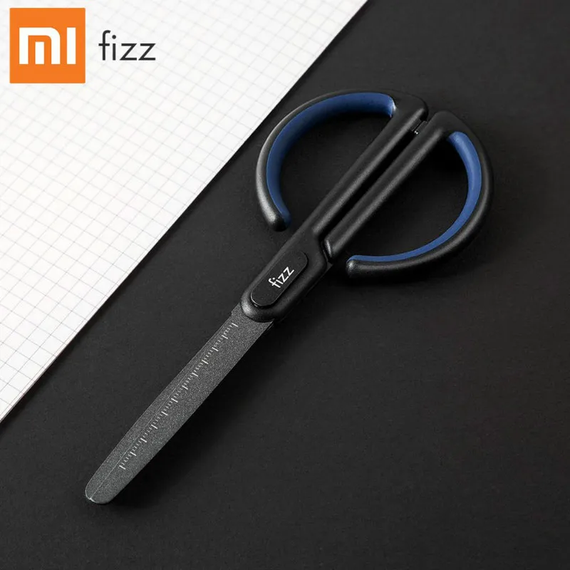 Антипригарные ножницы Xiaomi Fizz со шкалой для офиса школьников стационарных ножниц