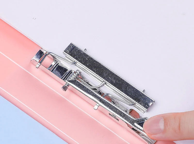 

Desk organizer Bag for Documents A4 Single Double Clip Morandi File Folder Binder stationery Organizer School office organizer