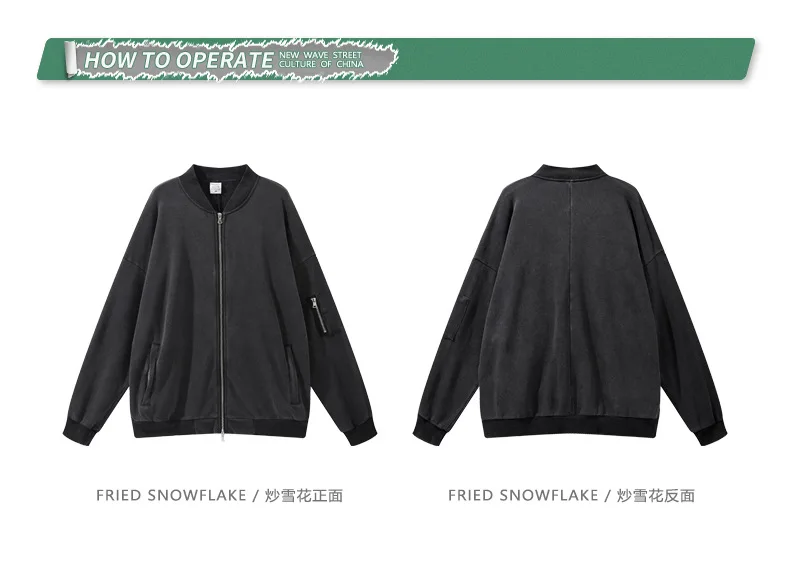 Мужская одежда | Новинка Осень 2021 двухсторонняя летная куртка на молнии Куртка