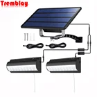 Уличный подвесной светильник на солнечной батарее, автоматический сенсорный выключатель, сасветильник льник с двойной головкой для использования в садах и помещениях