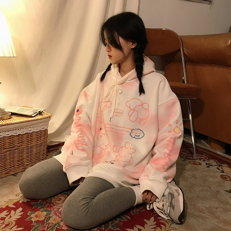 Вареный худи для женщин толстые теплые из искусственного меха 2020 осень-зима