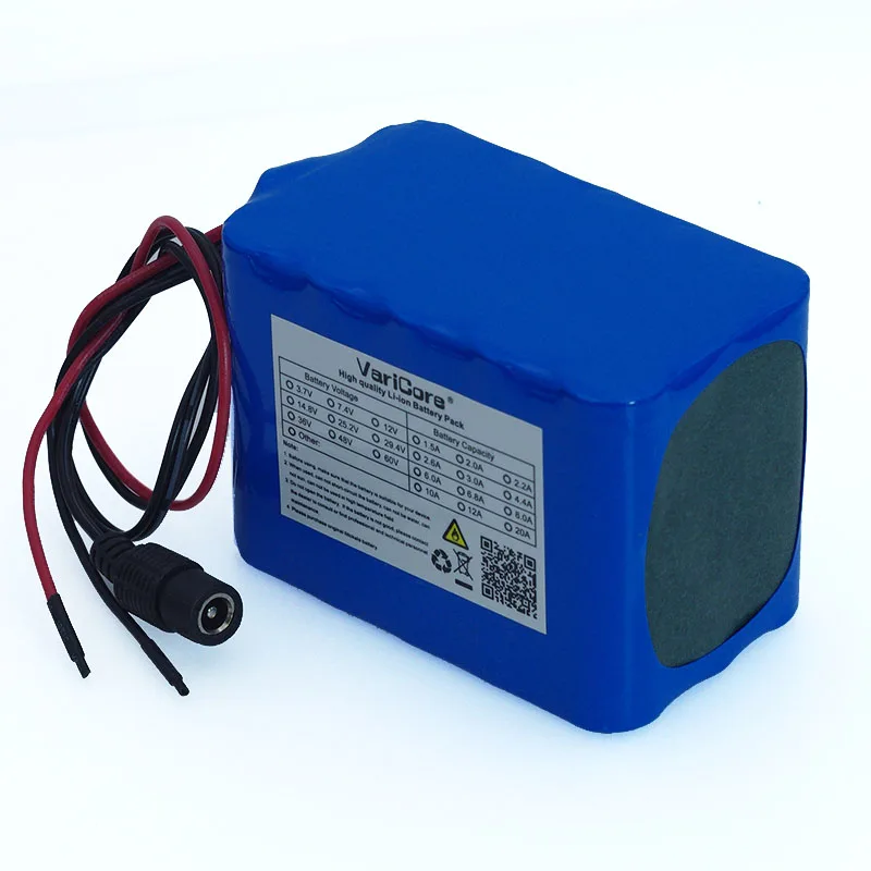 Новый 12 V 10ah 18650 Литий Перезаряжаемые аккумуляторные батареи v 10000 мА/ч Камера
