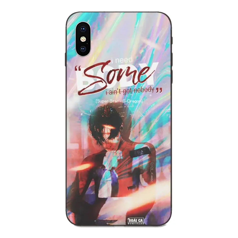 Soft TPU Print Cover Case For Galaxy A10S A20S A2 Core A30S A40S A50S A70S A90 5G M10 M30S M40 Note 10 Plus Bigbang G-dragon | Мобильные