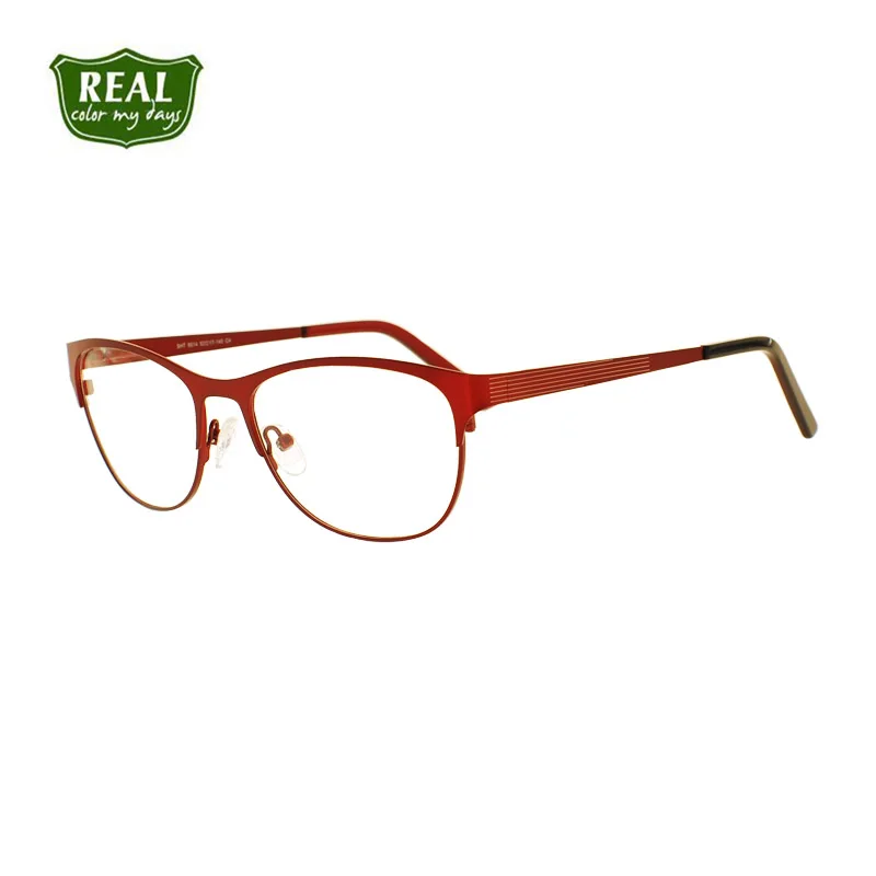 Очки в металлической оправе для мужчин и женщин оптические аксессуары зрения при