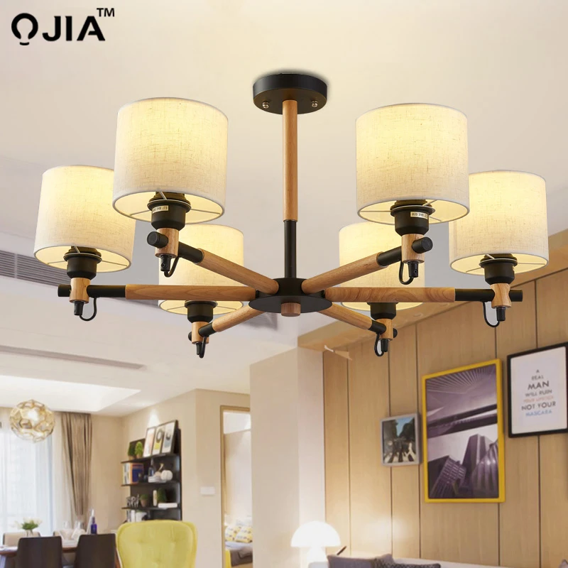 Новые люстры Светильники для спальни гостиной комнаты учебы лампы дома 3 6 8