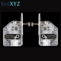 unixyz clear bowden extruder clone dual drive extruder for 3d printer ender 3 cr10 tevo bmg direct drive extruder parts