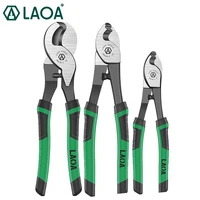 laoa multifunction cable cutter wire strippers cr v electrical cutting tool 6inch 8inch 10inch cable shear pliers