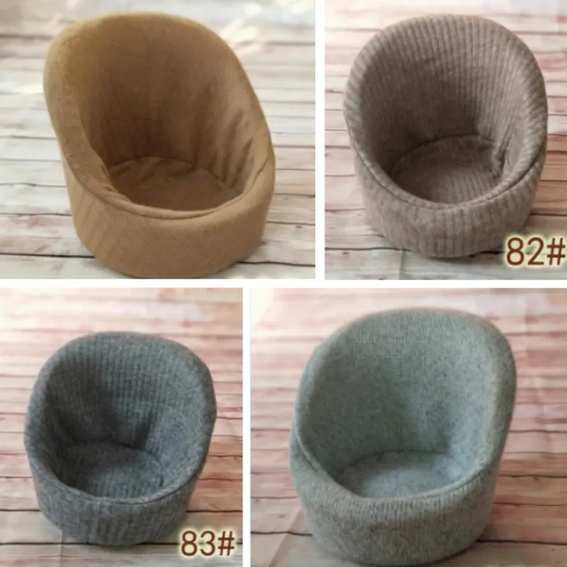 Newborn Photo Seats Baby Photography Props Infant Posing Sofa Studio Container Shoot Accessories Many Colors | Детская одежда и