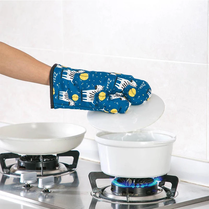 Non slip рукавицы для микроволновой печи утепленная выпечки Пособия по кулинарии