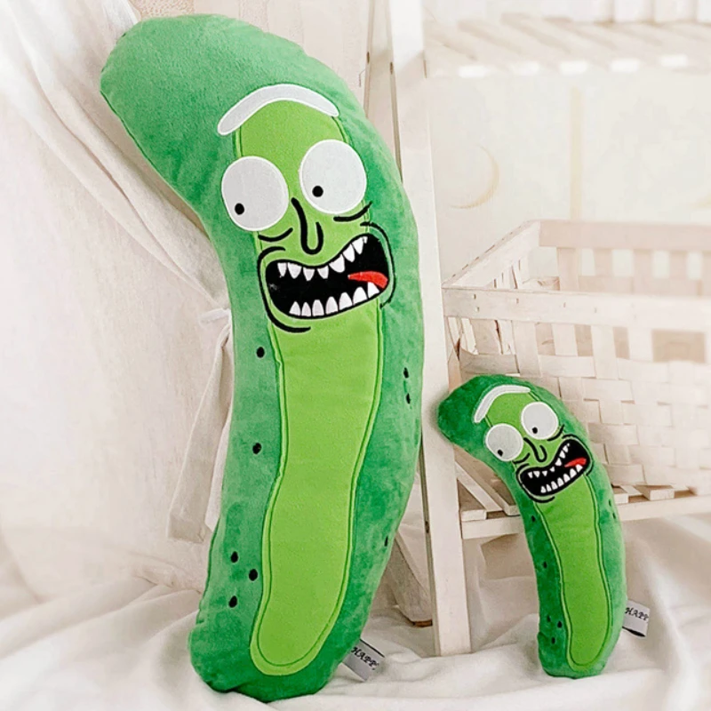 Мягкая подушка игрушки злой огурец 25/53 см каваи реалистичный сексуальный