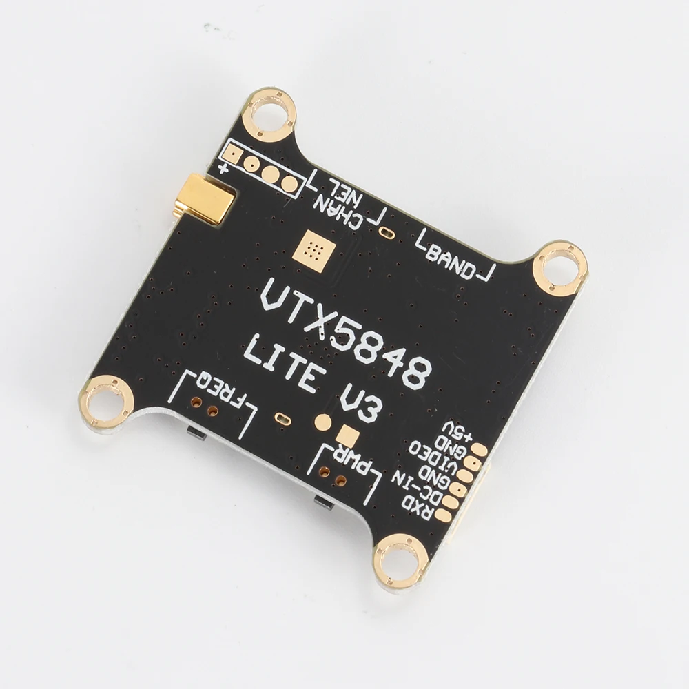 VTX5848 LITE 48CH 5,8g 25/100/200/400/600 мВт переключаемый VTX модуль видеопередатчика OSD Управление для FPV дрона с дистанционным управлением