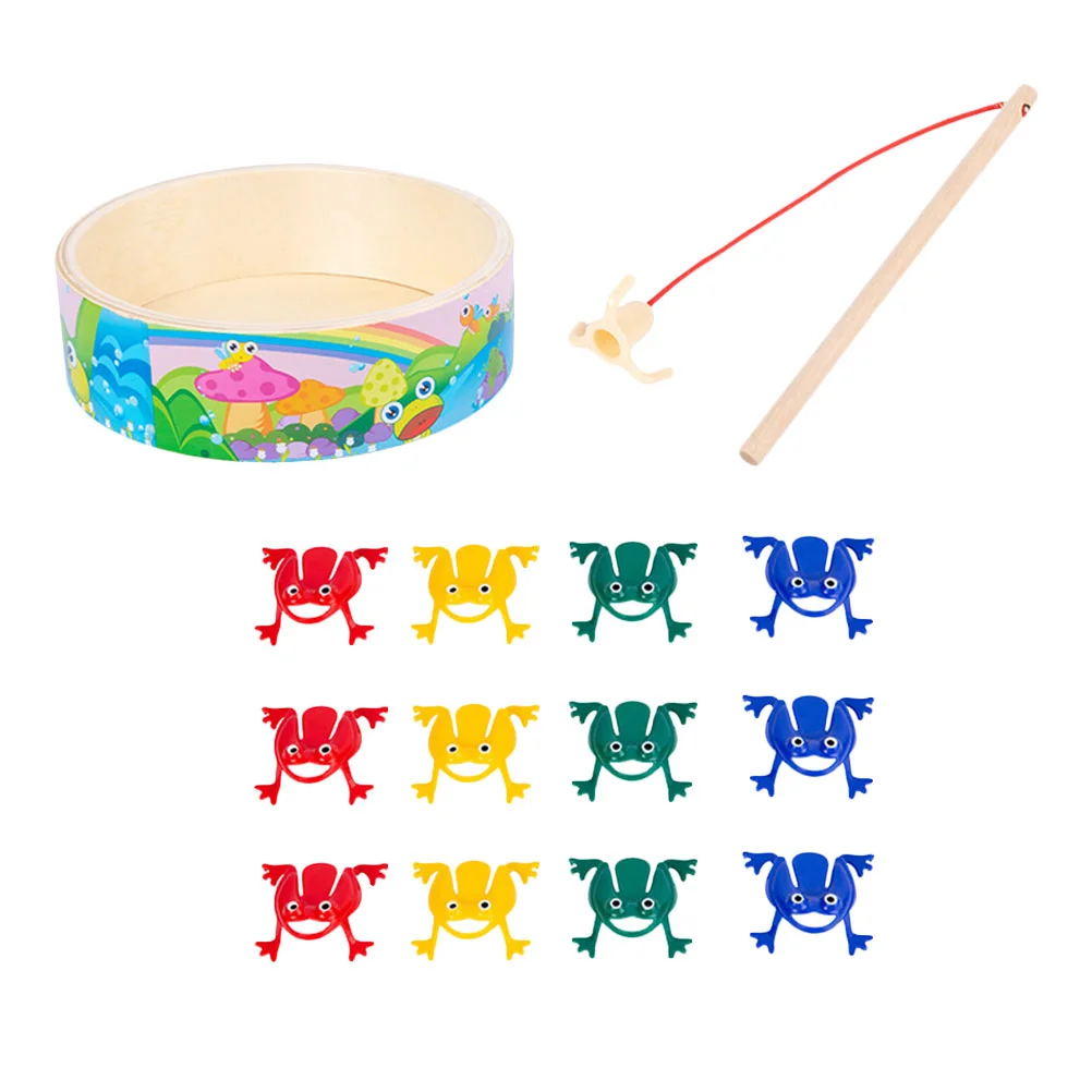 

1 Set of Frogs Bouncing Funny Interactive Fishing Intellectual Fun