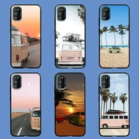 combi van surf phone case for huawei p9 p10 p20 p30 p40 lite 2017 pro smart2019 cover fundas coque