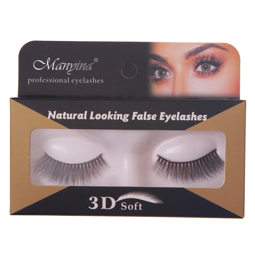 D20 ресницы 3D норковые Роскошные ручной работы средний объем безжалостные